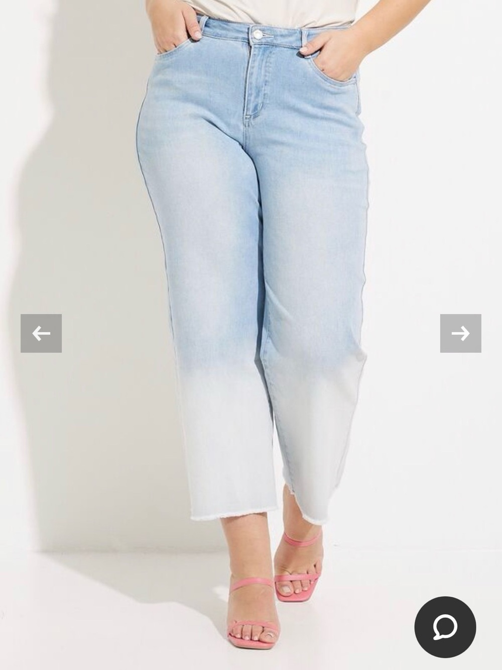 Jospeh Ribkoff high waist wide leg jean size 16